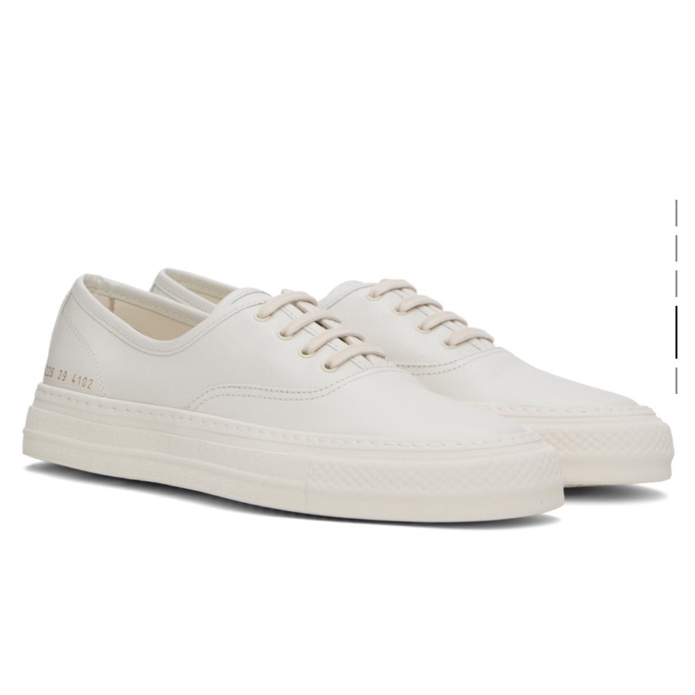 Common Projects White Minimalist Sneakers